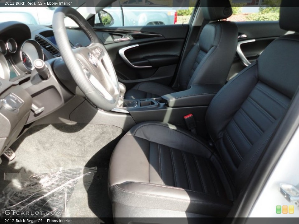 Ebony Interior Photo for the 2012 Buick Regal GS #56294409