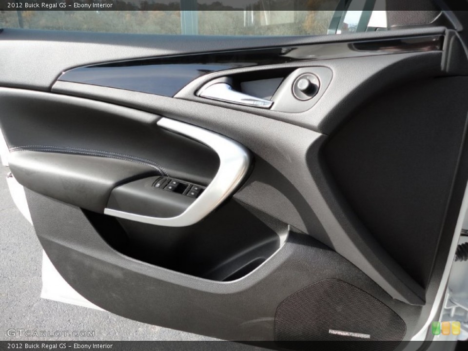Ebony Interior Door Panel for the 2012 Buick Regal GS #56294442