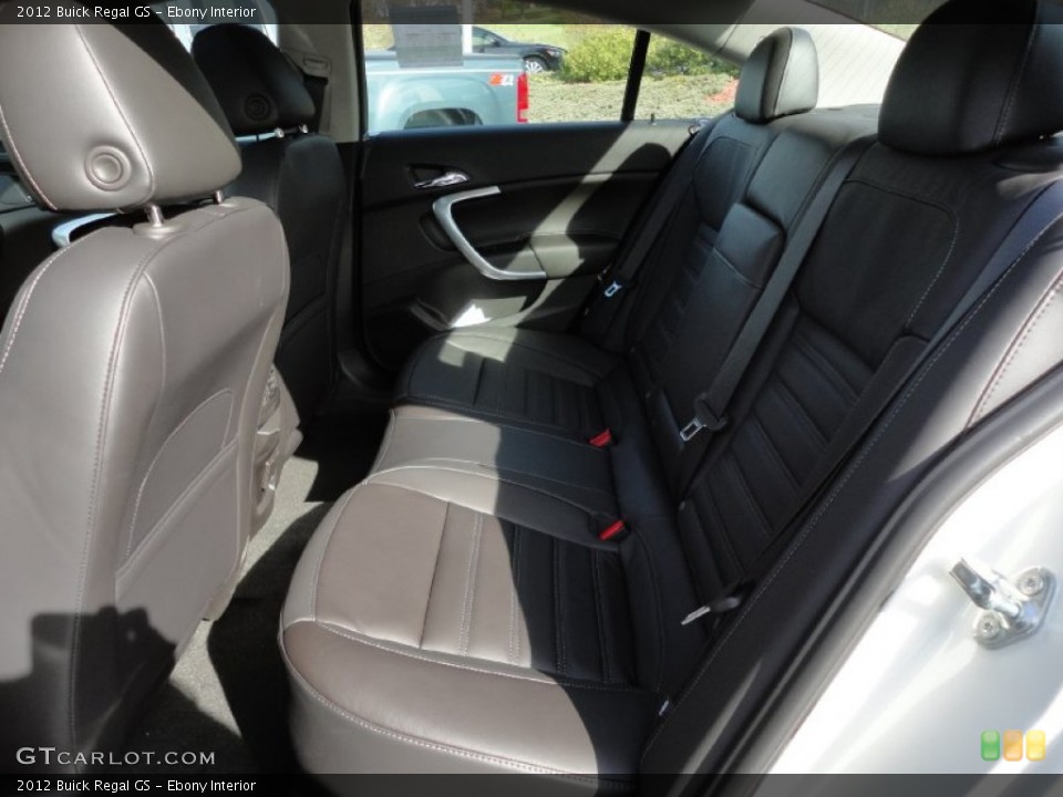 Ebony Interior Photo for the 2012 Buick Regal GS #56294451
