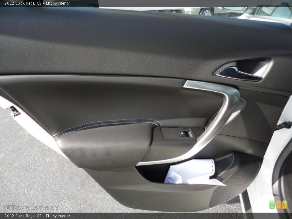Ebony Interior Door Panel for the 2012 Buick Regal GS #56294457