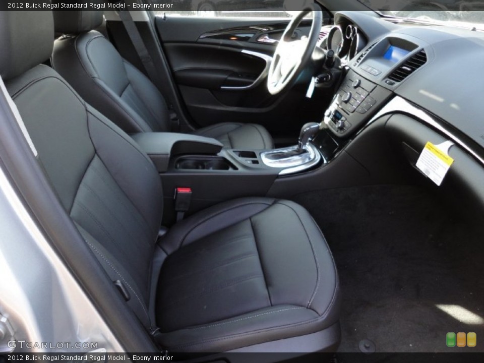 Ebony Interior Photo for the 2012 Buick Regal  #56294958