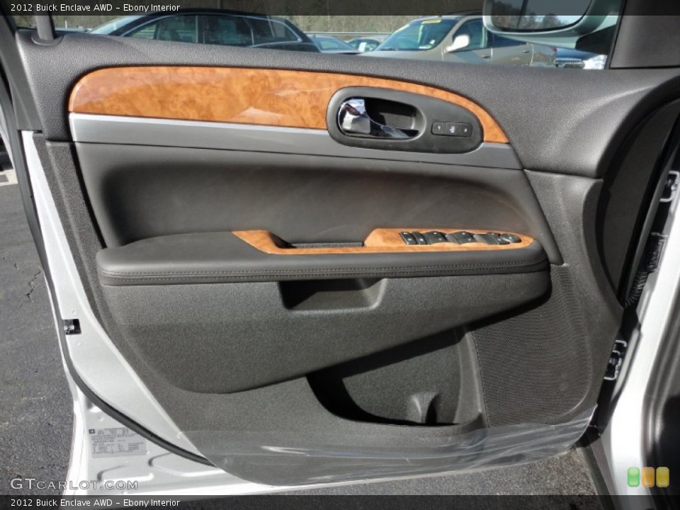 Ebony Interior Door Panel for the 2012 Buick Enclave AWD #56295519