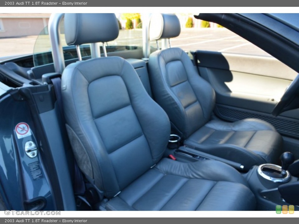 Ebony Interior Photo for the 2003 Audi TT 1.8T Roadster #56296935