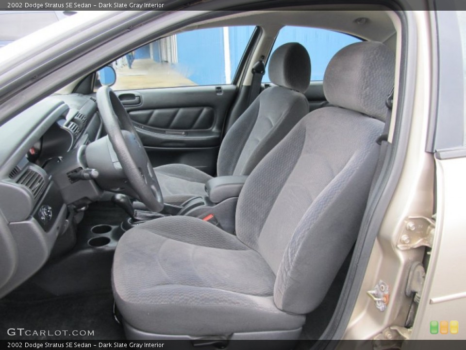 Dark Slate Gray Interior Photo for the 2002 Dodge Stratus SE Sedan #56297030