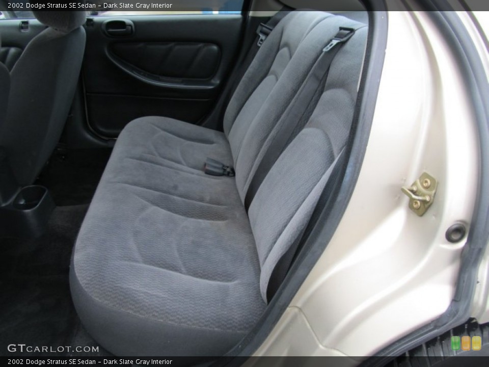 Dark Slate Gray Interior Photo for the 2002 Dodge Stratus SE Sedan #56297040