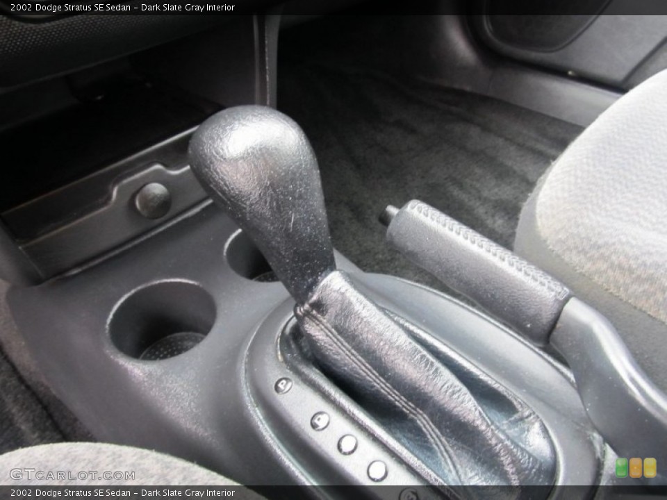 Dark Slate Gray Interior Transmission for the 2002 Dodge Stratus SE Sedan #56297068