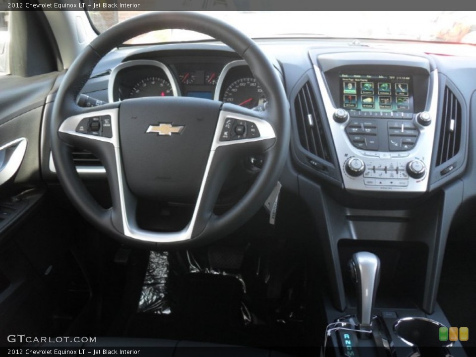 Jet Black Interior Dashboard for the 2012 Chevrolet Equinox LT #56297919