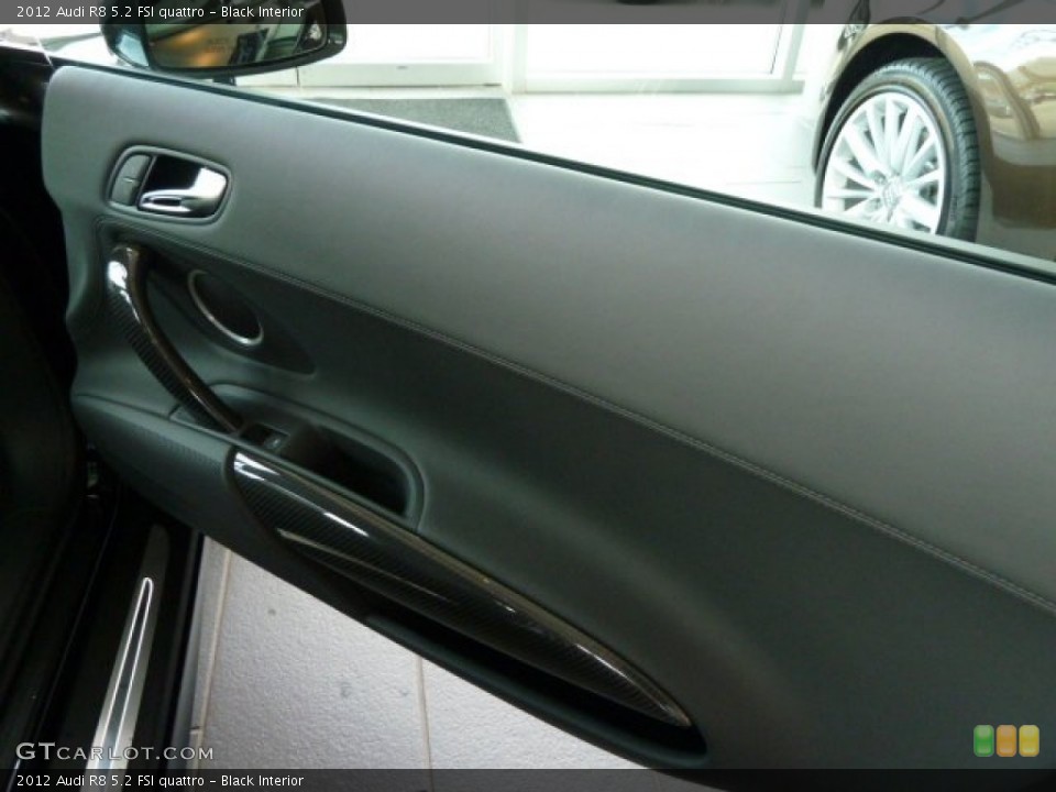 Black Interior Door Panel for the 2012 Audi R8 5.2 FSI quattro #56297997