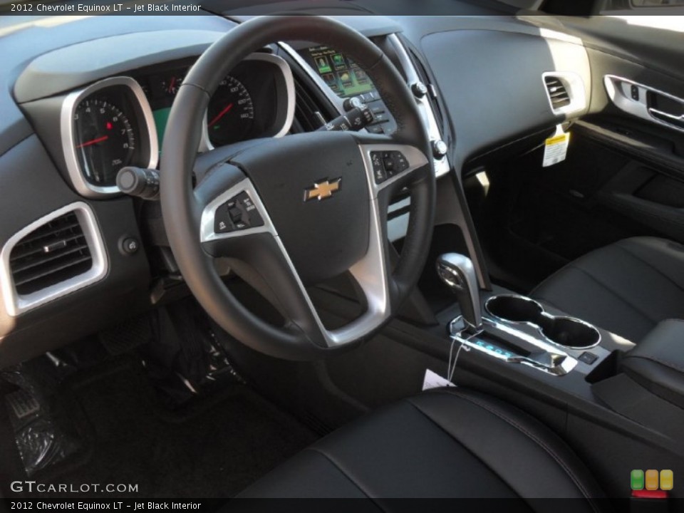 Jet Black Interior Prime Interior for the 2012 Chevrolet Equinox LT #56298003