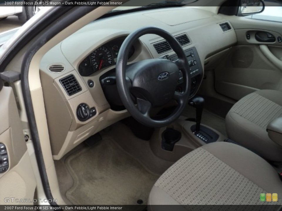 Dark Pebble/Light Pebble Interior Prime Interior for the 2007 Ford Focus ZXW SES Wagon #56298426
