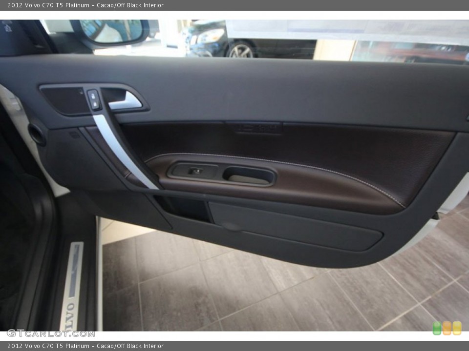 Cacao/Off Black Interior Door Panel for the 2012 Volvo C70 T5 Platinum #56299434