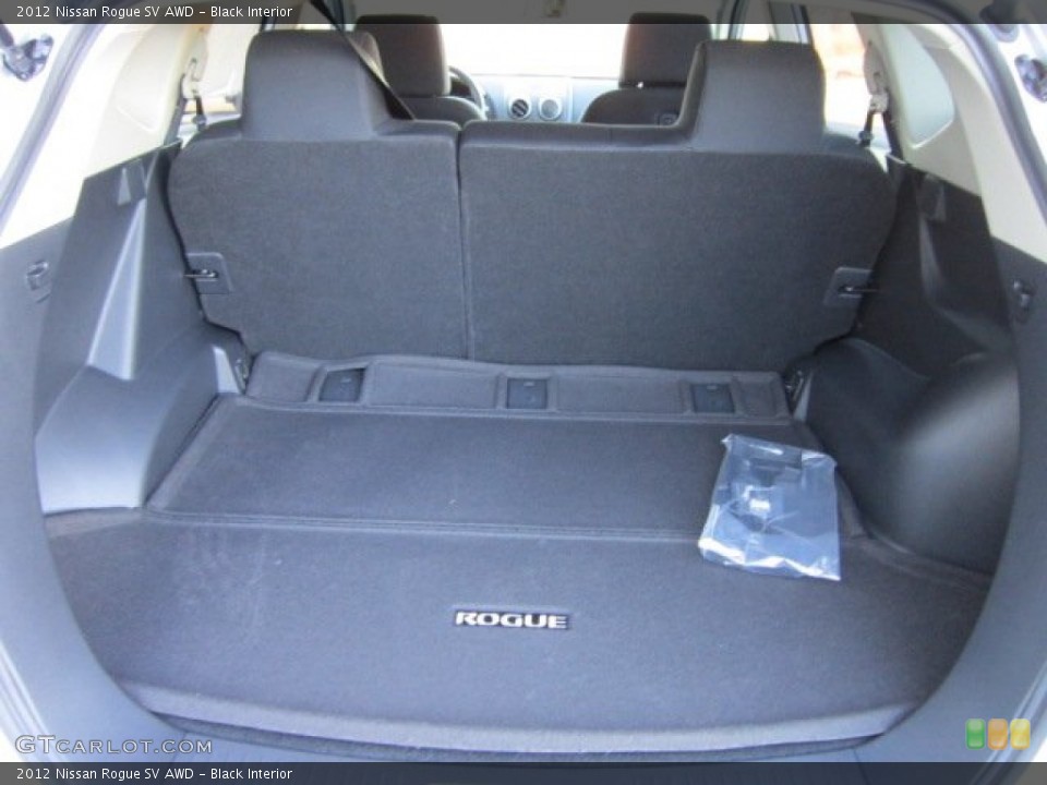 Black Interior Trunk for the 2012 Nissan Rogue SV AWD #56300547