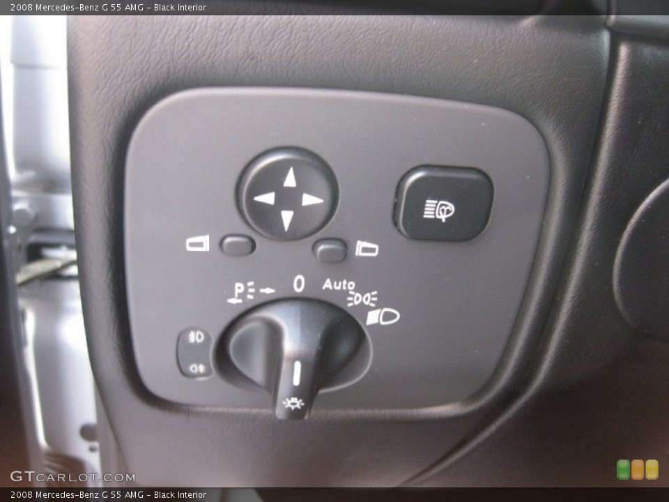 Black Interior Controls for the 2008 Mercedes-Benz G 55 AMG #56300640