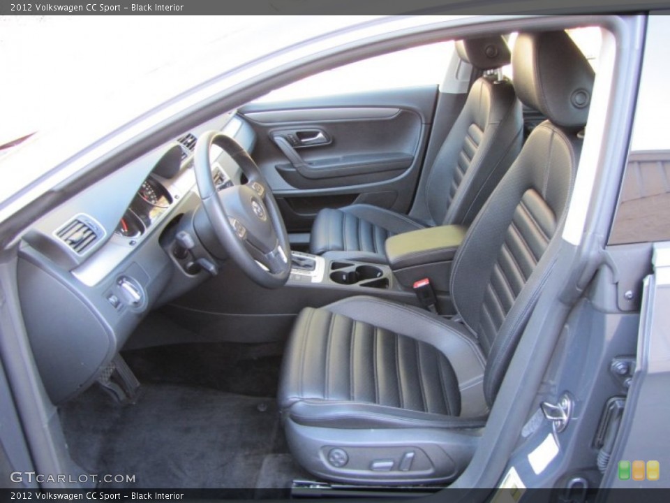 Black Interior Photo for the 2012 Volkswagen CC Sport #56302587