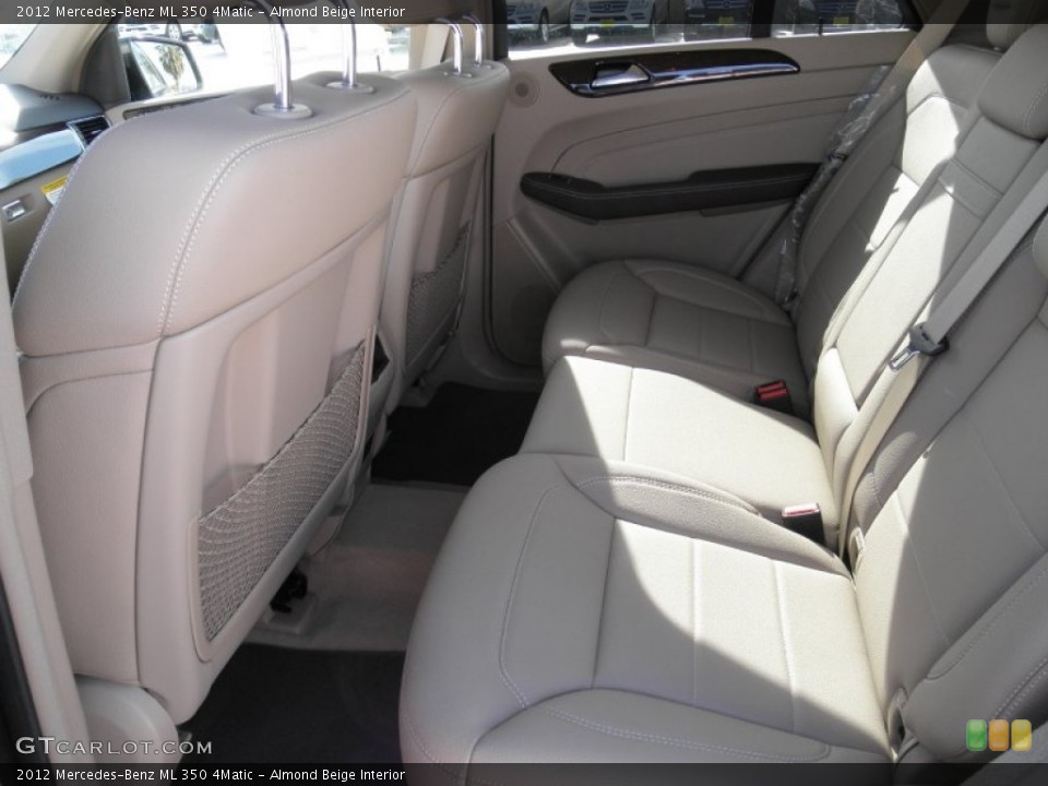 Almond Beige Interior Photo for the 2012 Mercedes-Benz ML 350 4Matic #56302606