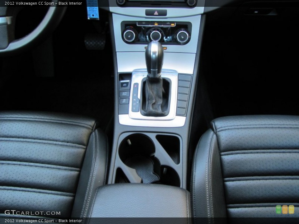 Black Interior Transmission for the 2012 Volkswagen CC Sport #56302689