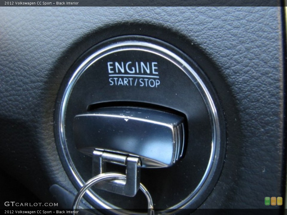 Black Interior Controls for the 2012 Volkswagen CC Sport #56302733