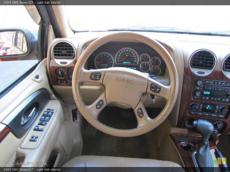 Light Oak Interior Steering Wheel for the 2003 GMC Envoy SLT #56304875