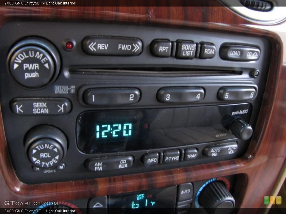 Light Oak Interior Audio System for the 2003 GMC Envoy SLT #56304891
