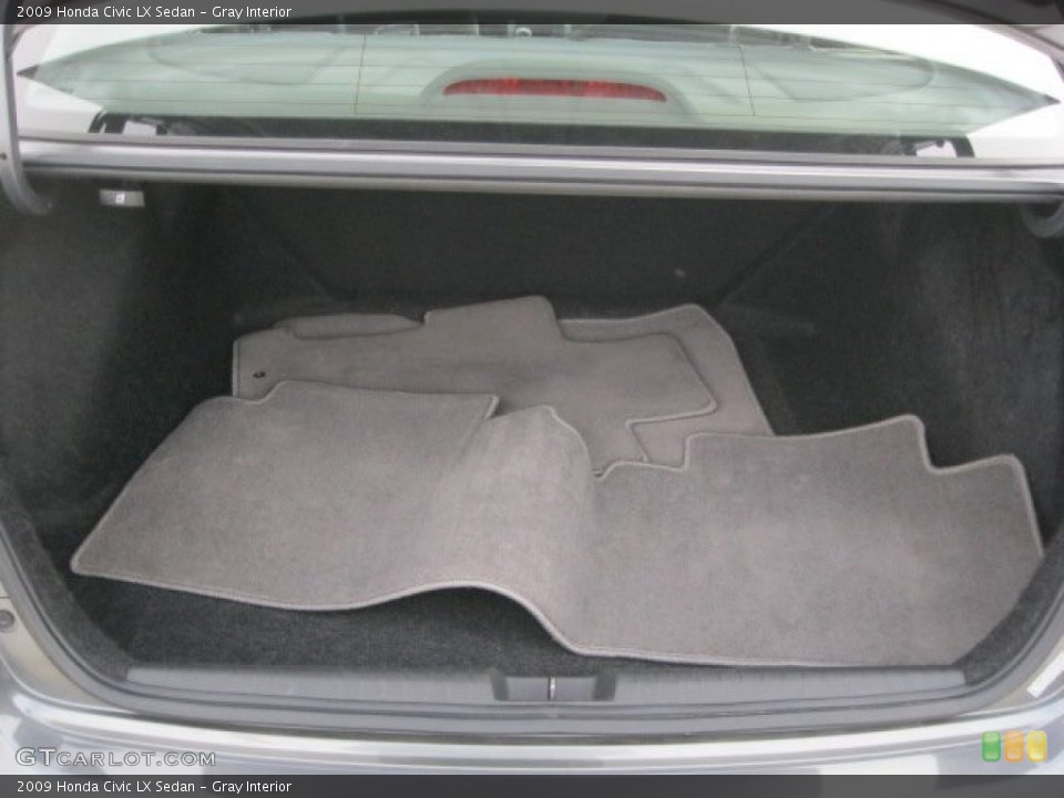 Gray Interior Trunk for the 2009 Honda Civic LX Sedan #56305689