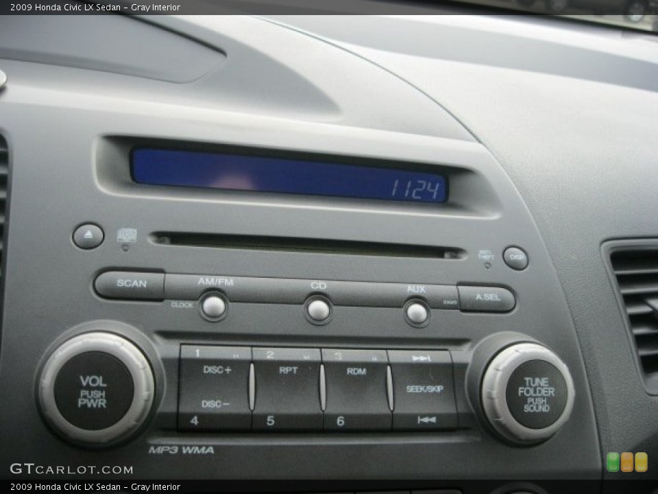 Gray Interior Audio System for the 2009 Honda Civic LX Sedan #56305770