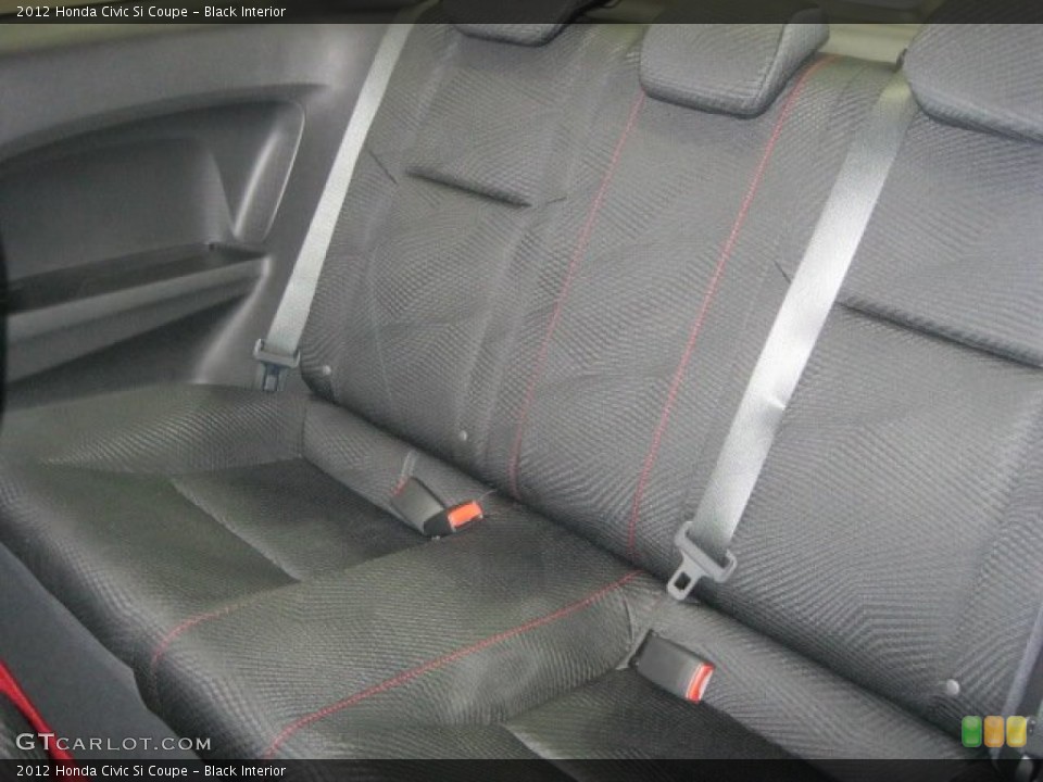 Black Interior Photo for the 2012 Honda Civic Si Coupe #56308596