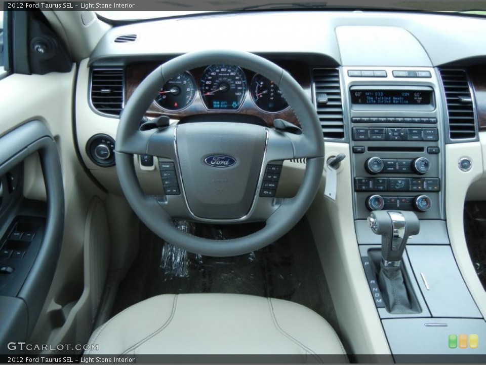 Light Stone Interior Dashboard for the 2012 Ford Taurus SEL #56308740