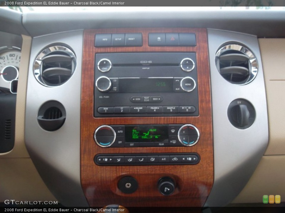 Charcoal Black/Camel Interior Controls for the 2008 Ford Expedition EL Eddie Bauer #56311505