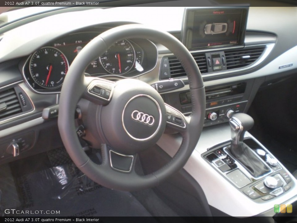 Black Interior Dashboard for the 2012 Audi A7 3.0T quattro Premium #56315274