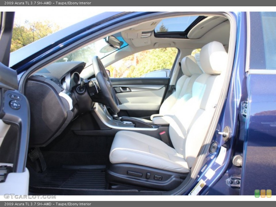 Taupe/Ebony Interior Photo for the 2009 Acura TL 3.7 SH-AWD #56317491