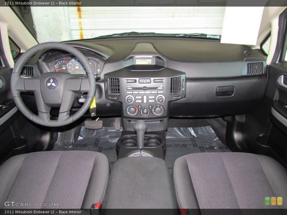 Black Interior Dashboard for the 2011 Mitsubishi Endeavor LS #56318231