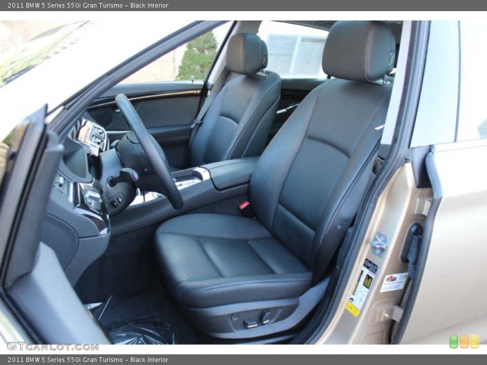 Black Interior Photo for the 2011 BMW 5 Series 550i Gran Turismo #56318325