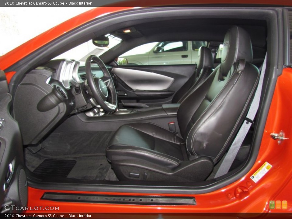 Black Interior Photo for the 2010 Chevrolet Camaro SS Coupe #56318373