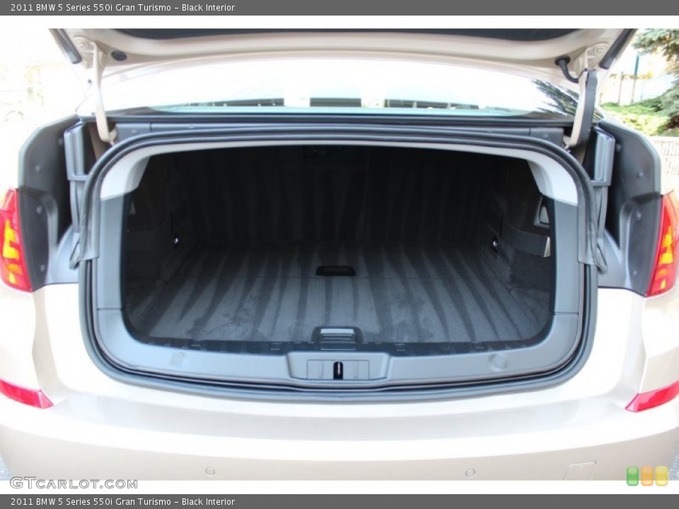 Black Interior Trunk for the 2011 BMW 5 Series 550i Gran Turismo #56318409