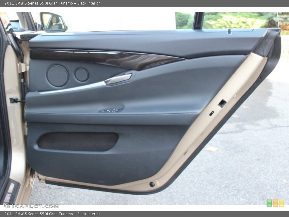 Black Interior Door Panel for the 2011 BMW 5 Series 550i Gran Turismo #56318427