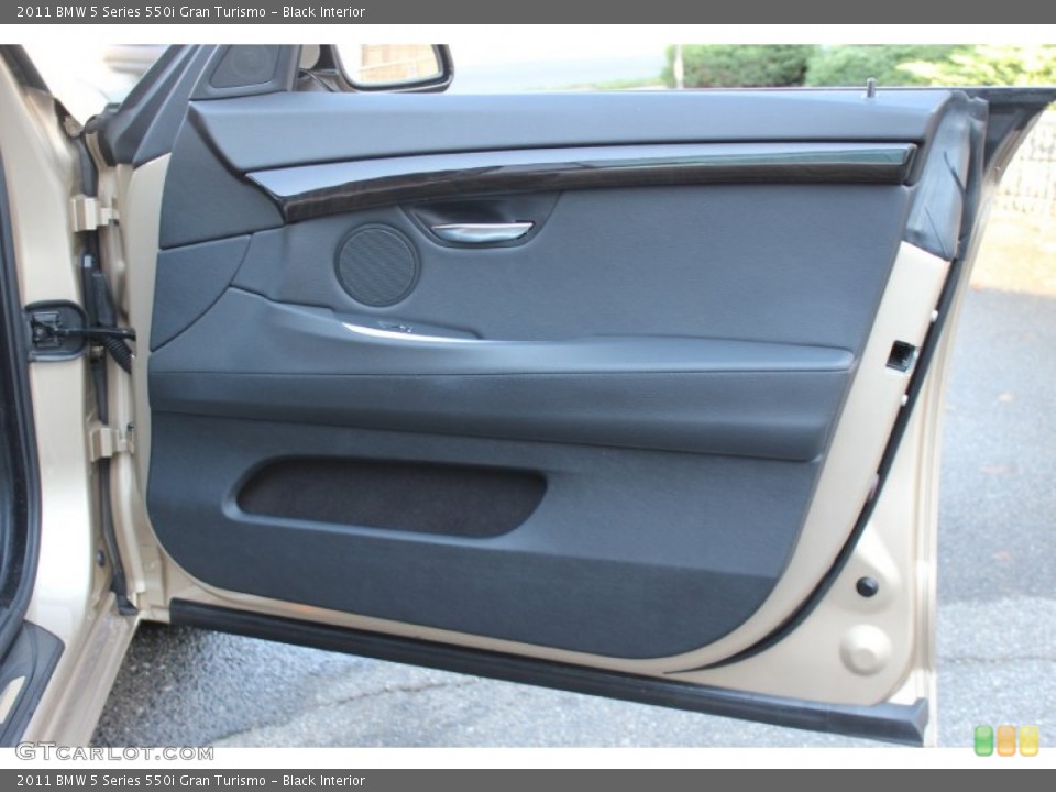 Black Interior Door Panel for the 2011 BMW 5 Series 550i Gran Turismo #56318442