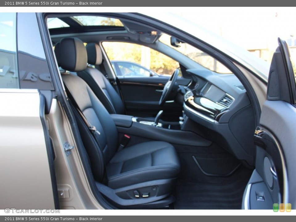 Black Interior Photo for the 2011 BMW 5 Series 550i Gran Turismo #56318457