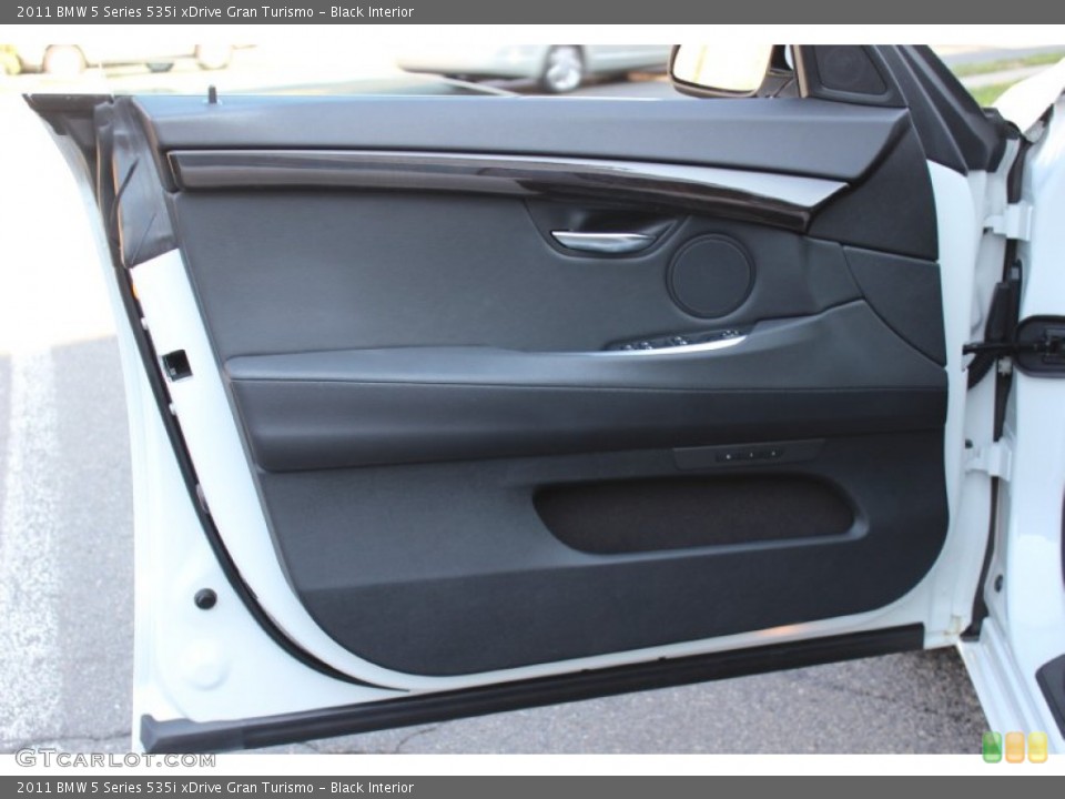 Black Interior Door Panel for the 2011 BMW 5 Series 535i xDrive Gran Turismo #56318889