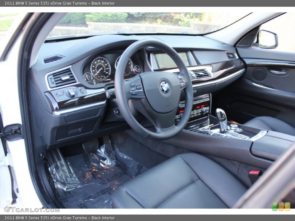 Black Interior Prime Interior for the 2011 BMW 5 Series 535i xDrive Gran Turismo #56318897