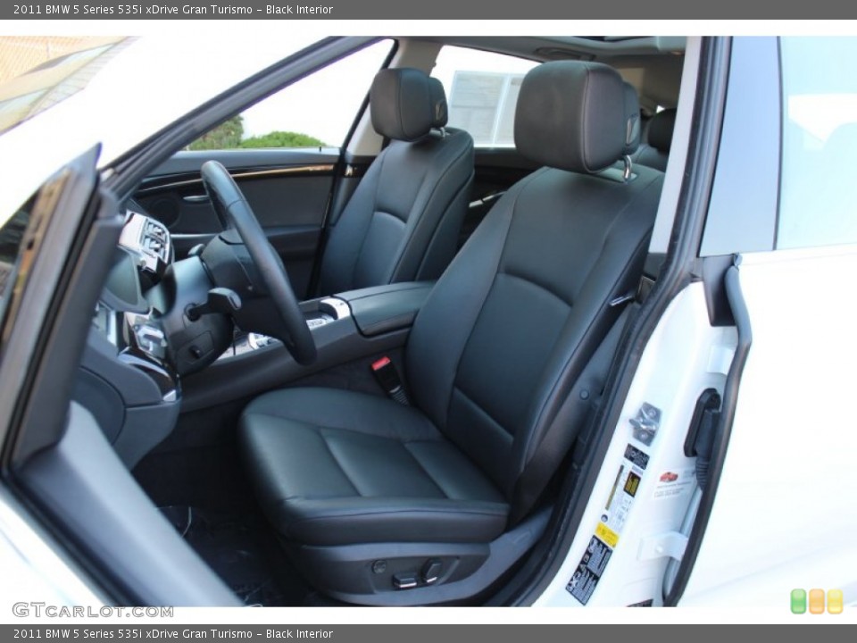 Black Interior Photo for the 2011 BMW 5 Series 535i xDrive Gran Turismo #56318915