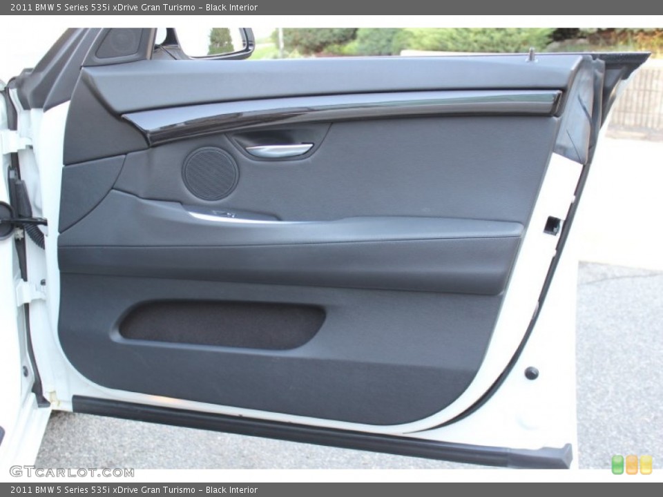 Black Interior Door Panel for the 2011 BMW 5 Series 535i xDrive Gran Turismo #56319036