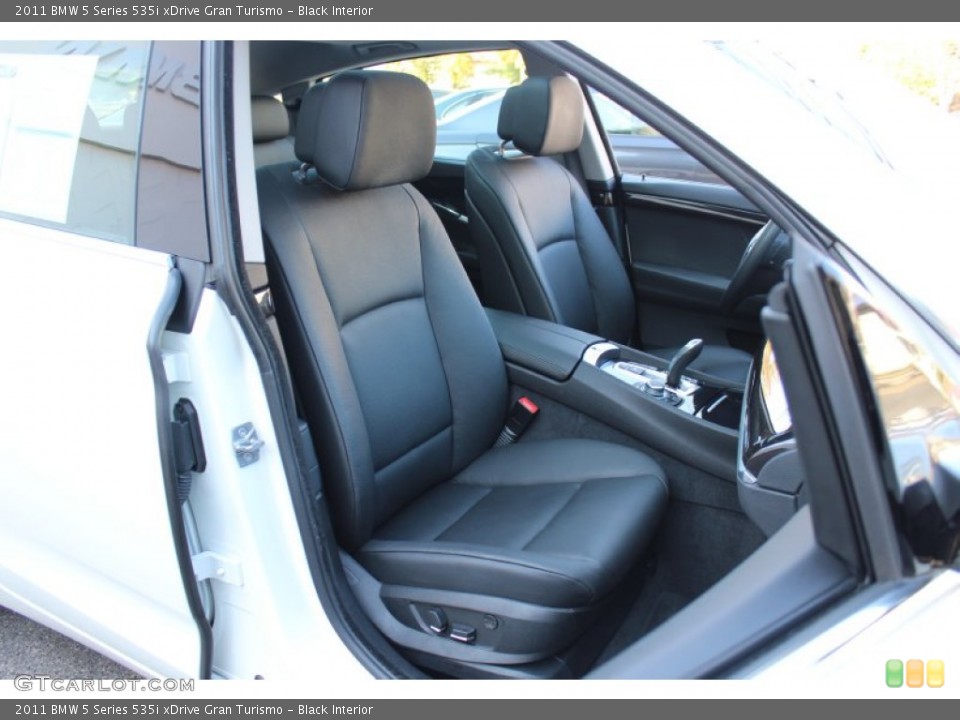 Black Interior Photo for the 2011 BMW 5 Series 535i xDrive Gran Turismo #56319064