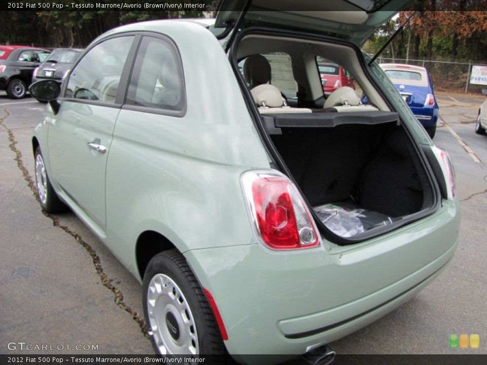 Tessuto Marrone/Avorio (Brown/Ivory) Interior Trunk for the 2012 Fiat 500 Pop #56320675