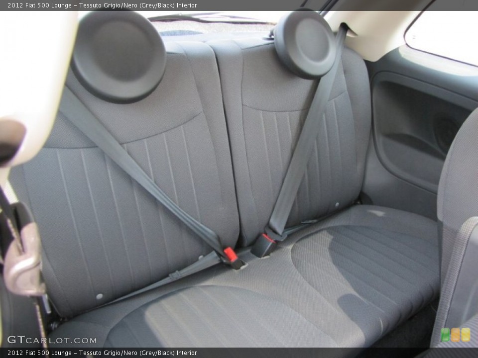 Tessuto Grigio/Nero (Grey/Black) Interior Photo for the 2012 Fiat 500 Lounge #56321443