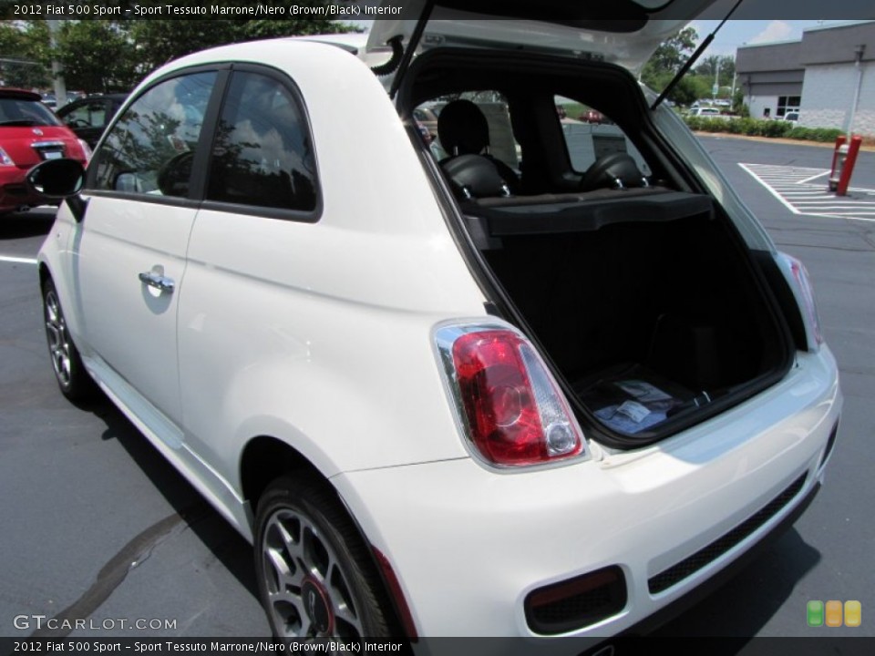 Sport Tessuto Marrone/Nero (Brown/Black) Interior Trunk for the 2012 Fiat 500 Sport #56321539