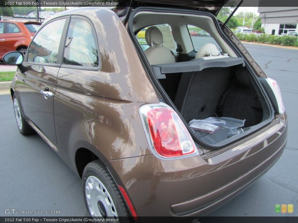 Tessuto Grigio/Avorio (Grey/Ivory) Interior Trunk for the 2012 Fiat 500 Pop #56322421