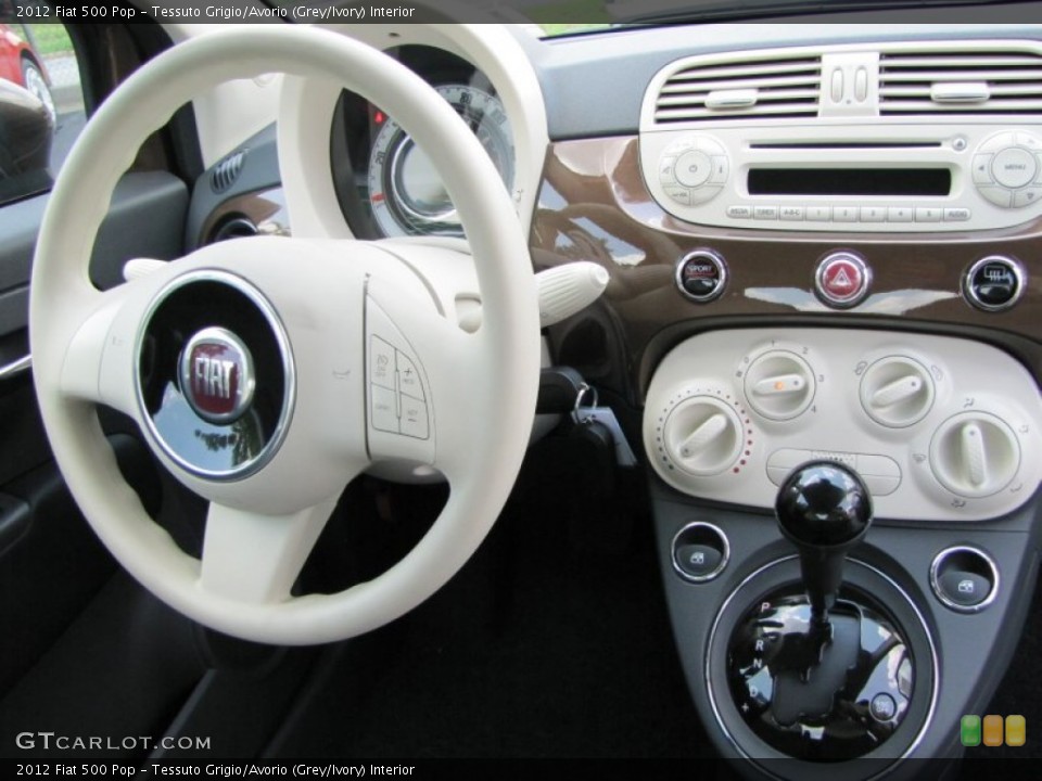 Tessuto Grigio/Avorio (Grey/Ivory) Interior Dashboard for the 2012 Fiat 500 Pop #56322445