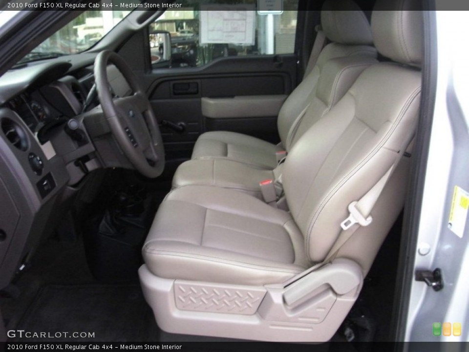Medium Stone Interior Photo for the 2010 Ford F150 XL Regular Cab 4x4 #56322472