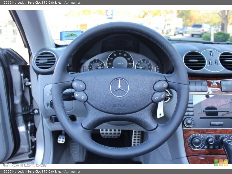 Ash Interior Steering Wheel for the 2006 Mercedes-Benz CLK 350 Cabriolet #56322520
