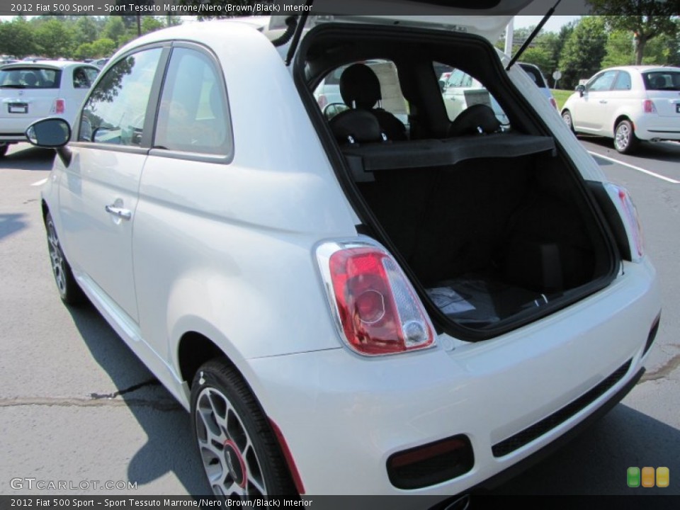 Sport Tessuto Marrone/Nero (Brown/Black) Interior Trunk for the 2012 Fiat 500 Sport #56322943